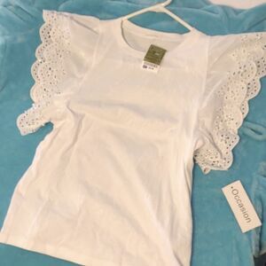 Occasion white blouse 